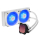 Cooler Master Masterliquid ML240L V2 RGB White 2x120mm - 732775 - zdjęcie 3